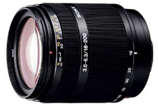 α ワイドズームレンズ DT 18-200mm F3.5-6.3 SAL18200