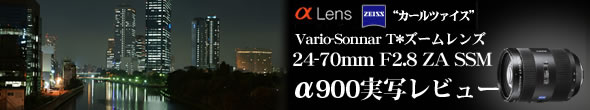 ��900�ŎB�� Vario-Sonnar T* 24-70mm / F2.8 SSM �iSAL2470Z�j ���ʃ��r���[