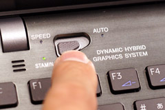 VAIO Z�V���[�Y�@�؂�ւ��X�C�b�`