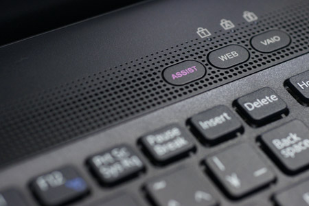 VAIO E�V���[�Y �O�ꌟ�؁I����ƕ֗��IWEB�{�^��