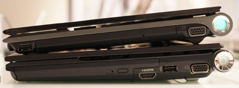 VAIO Z�V���[�Y�@���^�Ƃ̔�r