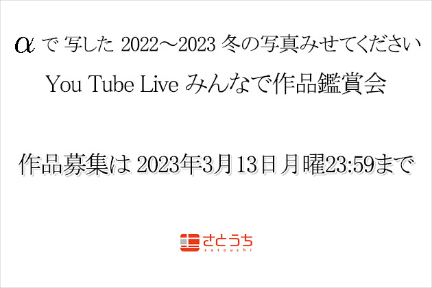 αで写した 2022～2023年 冬の写真みせてください みんなで作品鑑賞会