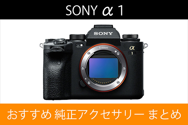 ソニー α1 と一緒に使いたい おすすめ アクセサリー まとめ