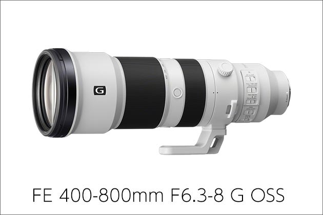 FE 400-800mm F6.3-8 G OSS 発表! 超望遠域撮影を可能にする望遠ズーム