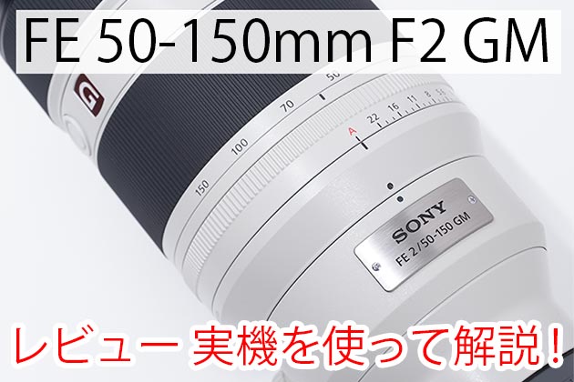 SONY FE 50-150mm F2 GM (SEL50150GM) レビュー 実機を使って紹介