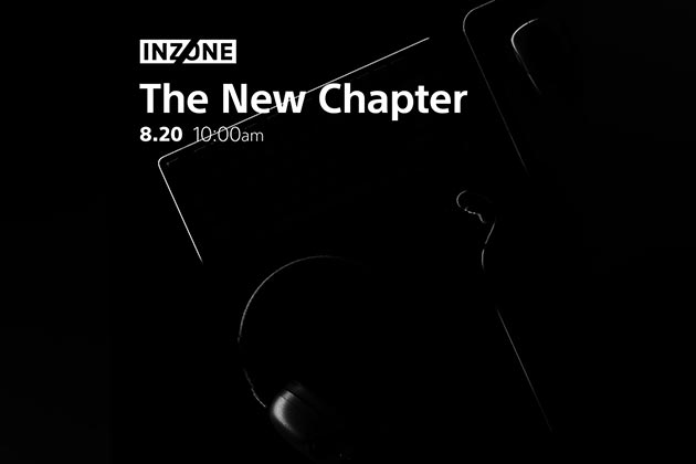 2025.8.20 INZONE 新章へ...　X公式アカウントでティザー登場！