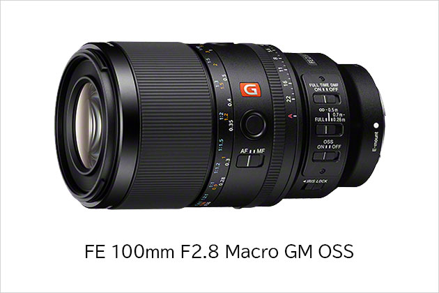 FE 100mm F2.8 Macro GM OSS 発表 1.4倍撮影にテレコン使えるGMマクロ