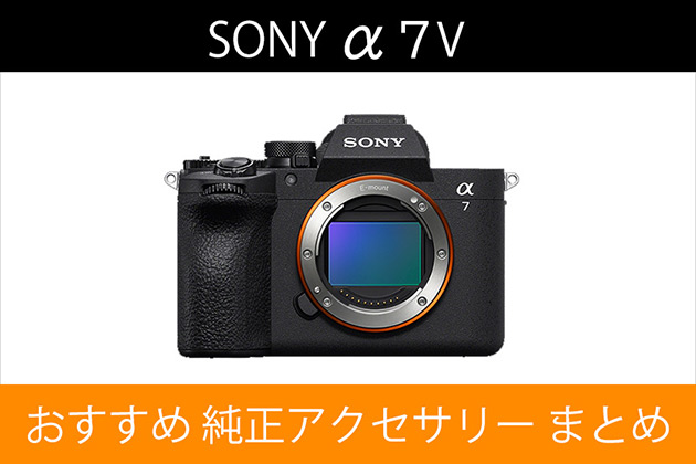 ソニー α7 V と一緒に使いたい おすすめ アクセサリー まとめ