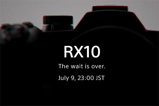 RX10シリーズのティザーが登場! 7月9日23:00 ソニー公式サイト