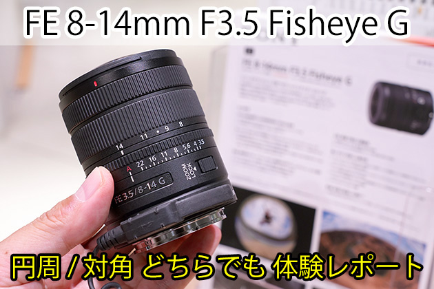 ソニー 魚眼ズーム 8-14mmG 見てきました！体験レポート
