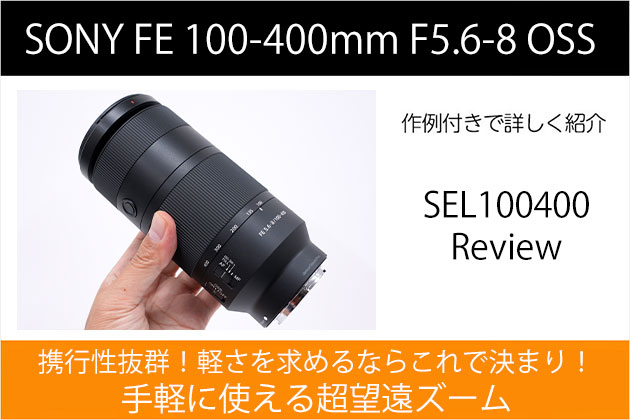 ソニー FE 100-400mm F5.6-8 OSS 実機レビュー 作例付きで紹介