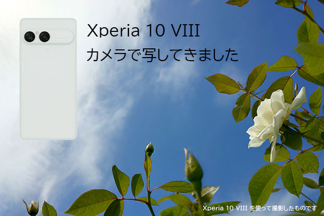 Xperia 10 VIII カメラ機能の実力は？ 写してきました！