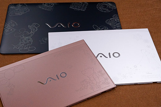 VAIO S Line ディズニーキャラクターデザインモデル 展示をはじめました！ - ソニー商品のレビューはお任せ！ ソニーショップさとうち ブログ