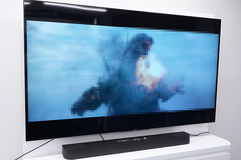 怪獣が大暴れする某映画を鑑賞