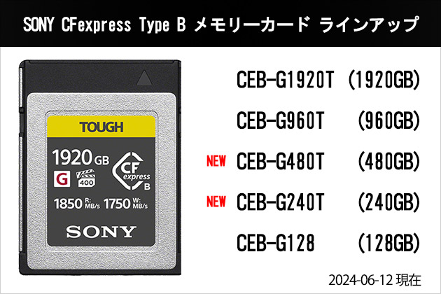 CEB-G シリーズは全５モデル ラインアップ