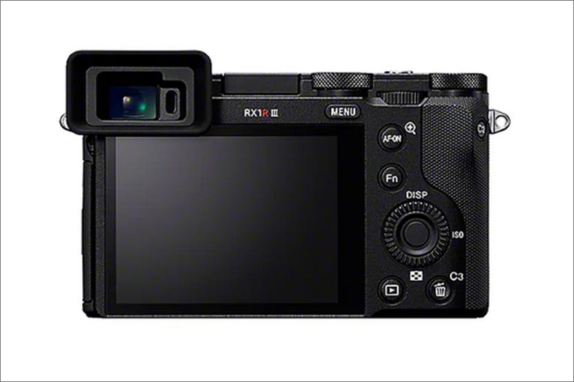 RX1R III 背面からの画像