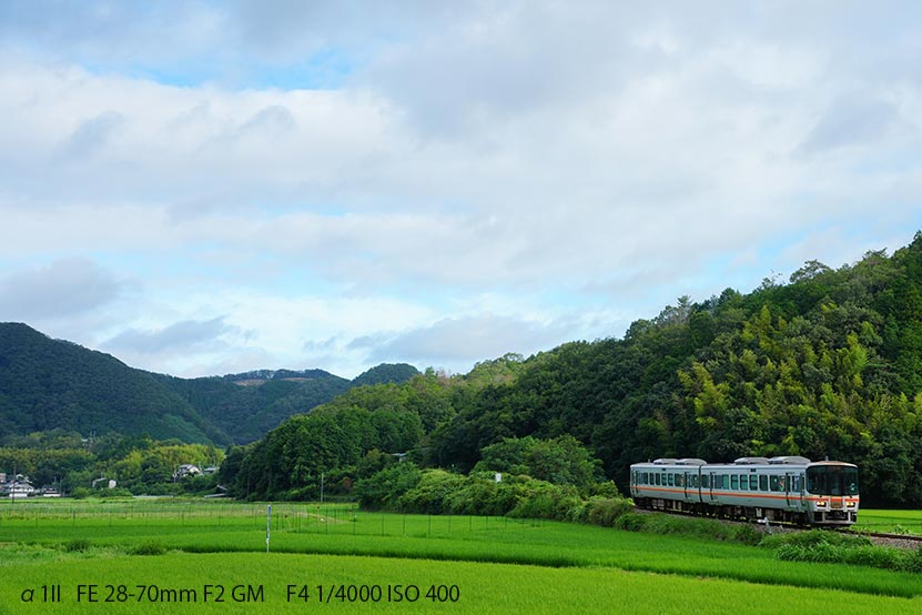 α1 II と巡る 2025 夏の鉄道風景　姫新線 その１