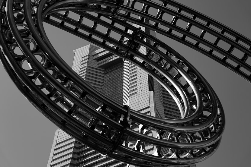 印象的にしたときに使えるモノクロ調