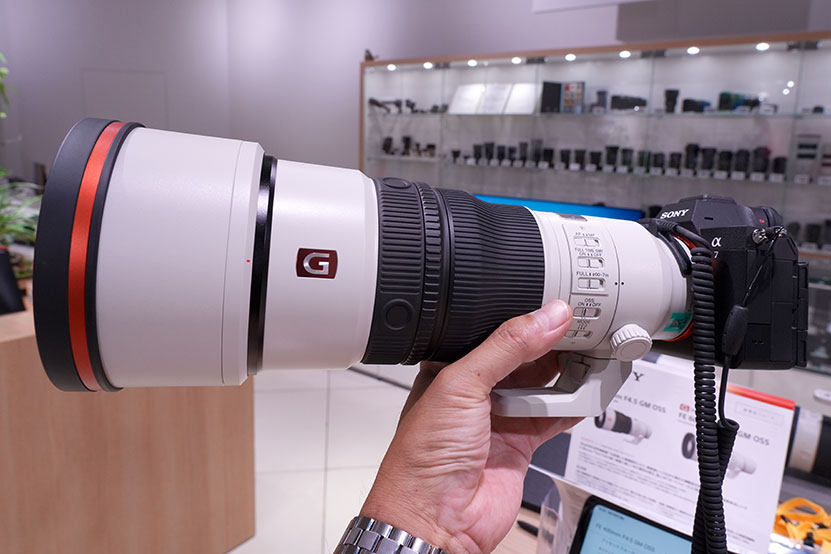 FE 400mm F4.5 GM OSS 実機画像