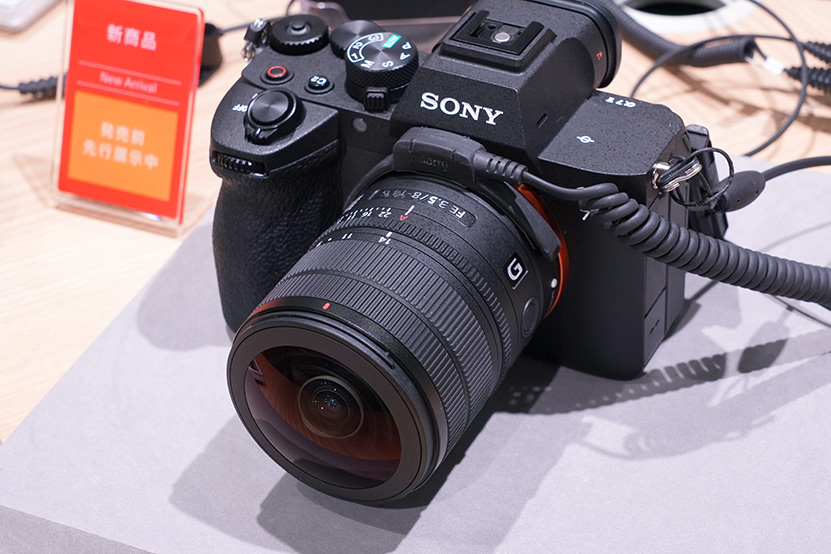 FE 8-14mm F3.5 fisheye G 実機画像