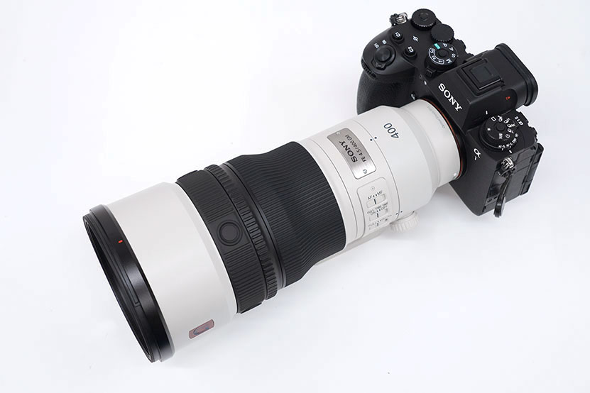 FE 400mm F4.5 GM OSS を α1IIに装着