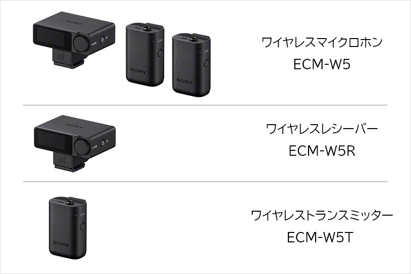 ECM-W5 関連商品の画像