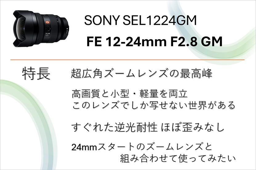 SEL1224GM 特長まとめ