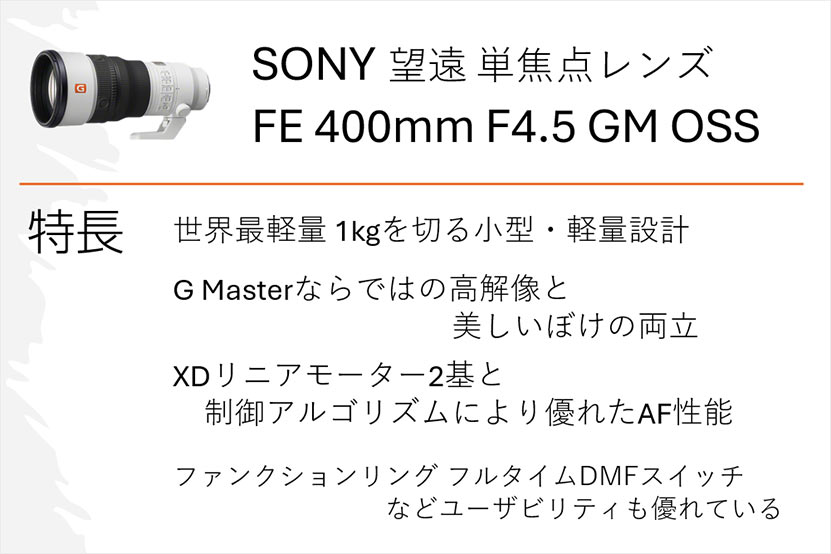 特長のまとめ