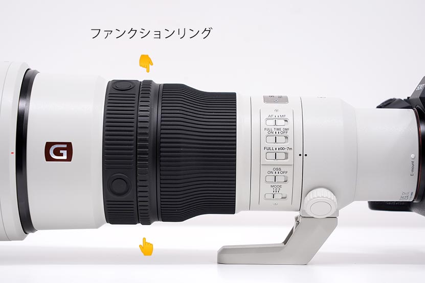 レンズを側面からみた画像