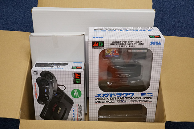 歓喜！メガドラミニがついに発売！コクレクターズパックが無事に到着！