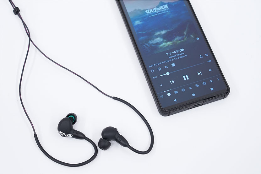 スマホでも高音質に楽しめる