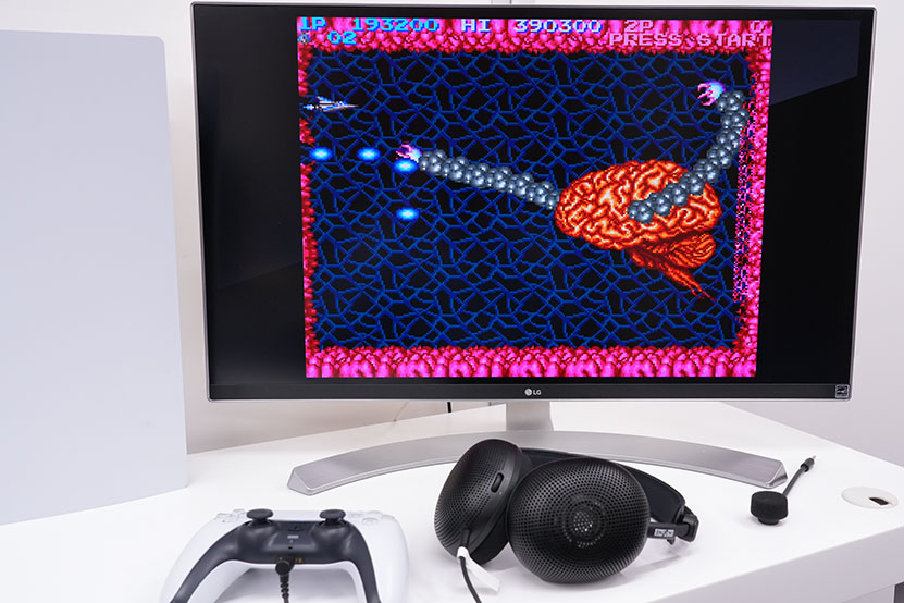 INZONE H6 Air とゲーム画面2