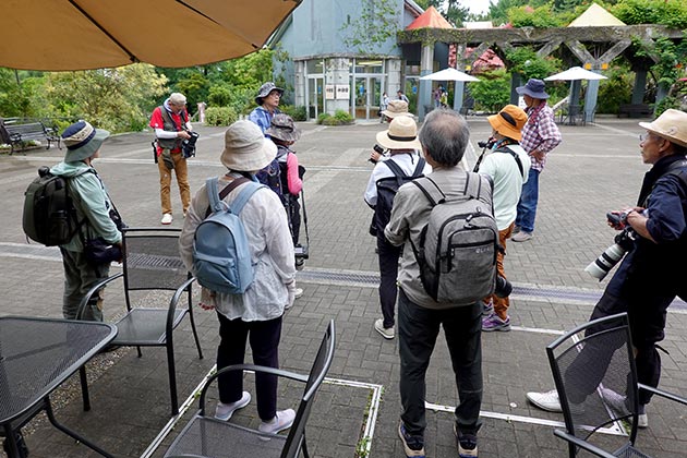 吉村玲一さん によるαを使った「季節を写す花模様」