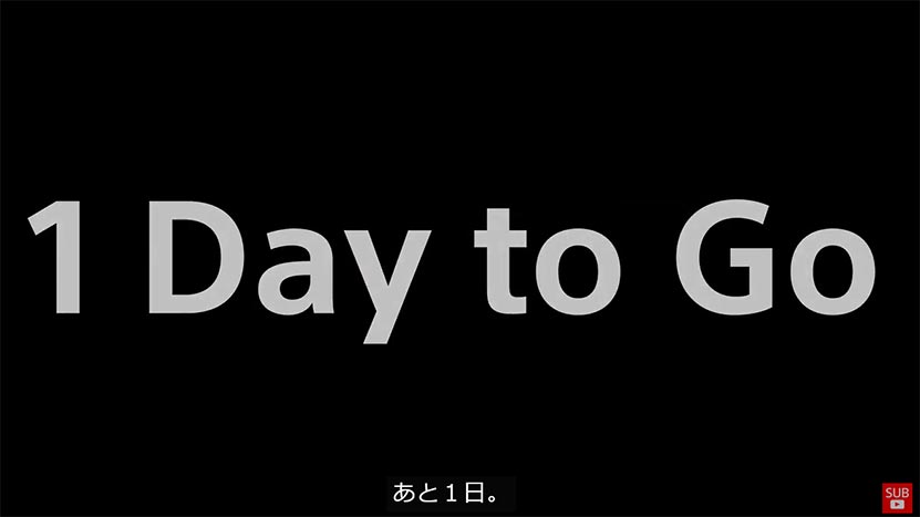 1 Day to GO！