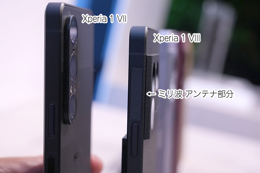 Xperia 1 VIII SIMフリーモデルはミリ波対応