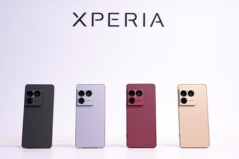 Xperia 1 VIII 全色紹介 ブラック・シルバー・レッド・ゴールド ブログ記事トップ画像