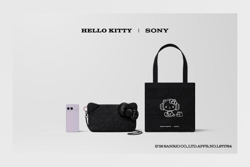 Xperia 10 VIII キティコラボモデル画像