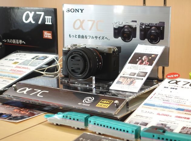 α7C 店頭展示開始！