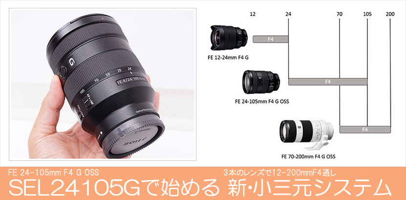 【美品】FE24-105mm F4 G OSS SEL24105G 小三元