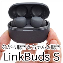 LinkBuds S（リンクバッズ エス）WF-LS900N レビュー
